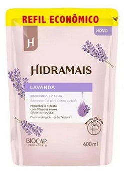 Sabonete Gel Refil Lavanda Hidramais 400ml