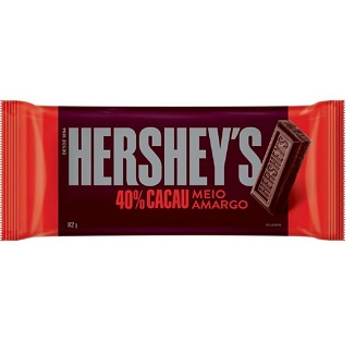 Barra de Chocolate 40% Cacau Hershey’s 82g