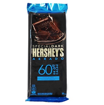 Barra de Choc Aerado 60% Cacau Hershey’s 85g