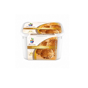 Sorvete De Doce De Leite Boachá 2L
