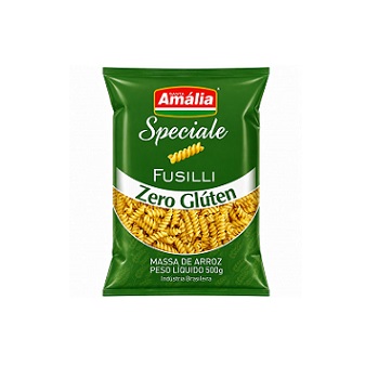 Macarrão Parafuso Zero Gluten Santa Amália 500g