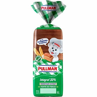 Pão De Forma 30% Integral Pullman 400g