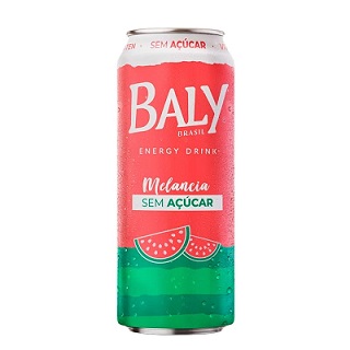 Energético Baly Melancia S/Açucar 473ml