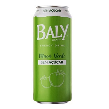 Energético Baly Maçã Verde S/Açucar 473ml