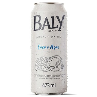 Energético Baly Coco e Açaí 473ml