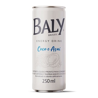 Energético Baly Coco e Açaí 250ml