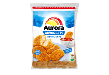 Empanados de Frango Auroggets Tradicional Aurora 1kg