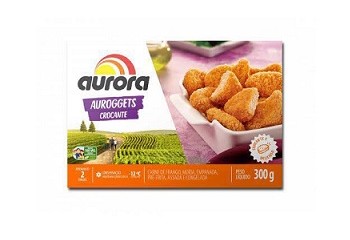 Empanados de Frango Crocantes Auroggets Aurora 275g