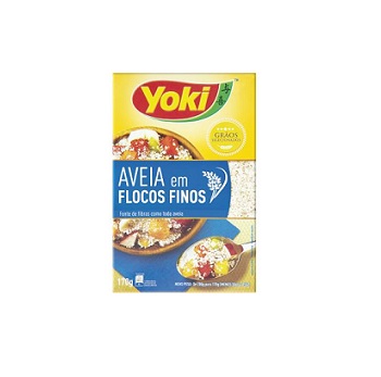 Aveia em Flocos Finos Yoki 170g