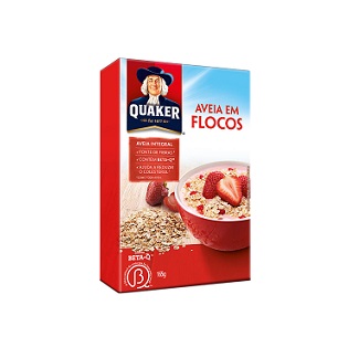 Aveia em Flocos Quaker Integral  200g