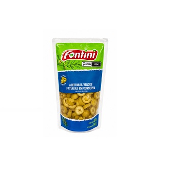 Azeitona Verdes Fatiada Fontini Sach 150g