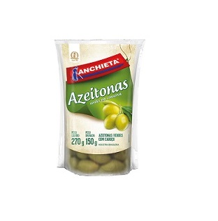 Azeitonas Verdes Anchieta Sachê 150g