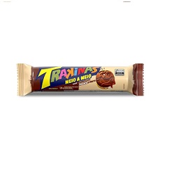 Bisc Recheado Choc Pto e Bco Trakinas 126g