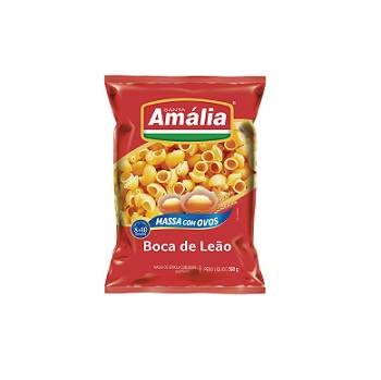 Macarrão Boca de Leão Santa Amália c/ Ovos 500g