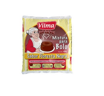 Mistura para Bolo Vilma Sabor Floresta Negra 400g