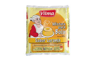 Mistura para Bolo Vilma Sabor Laranja 400g