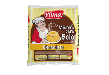 Mistura para Bolo Vilma Sabor Chocolate 400g