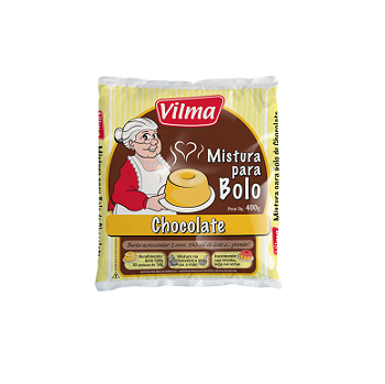 Mistura para Bolo Vilma Sabor Chocolate 400g