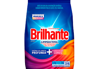 Lava Roupas Brilhante Sachê 1,6kg