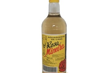 Água Ardente de Cana Rosa Mineira Tradicional 980ml