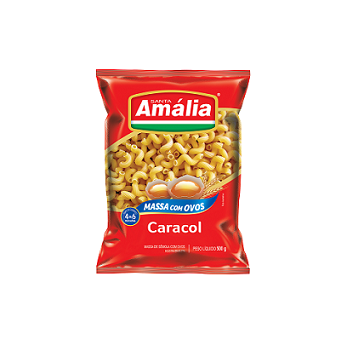 Macarrão Caracol Santa Amália c/ Ovos 500g