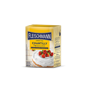 Creme tipo Chantilly Fleischmann 200ml