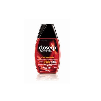 Gel Dental Liquifresh Closeup Red Hot 100g