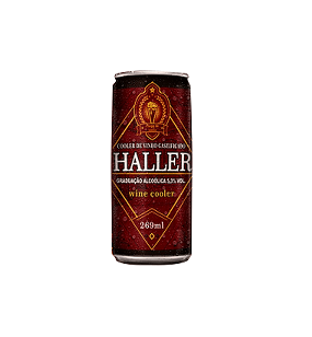 Cooler de Vinho Gaseificado Haller 350ml