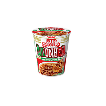 Cup Noodles sabor Bolonhesa Nissin 72g