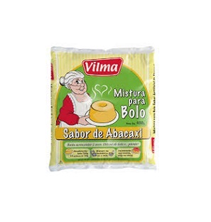 Mistura para Bolo Vilma Sabor Abacaxi 400g