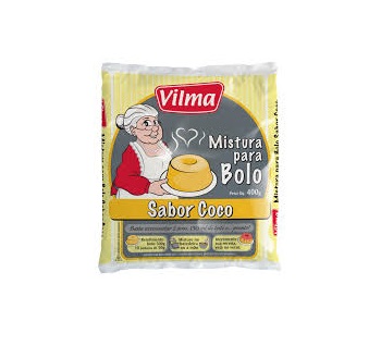 Mistura para Bolo Vilma Sabor Coco 400g
