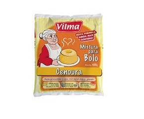 Mistura para Bolo Vilma Sabor Cenoura 400g