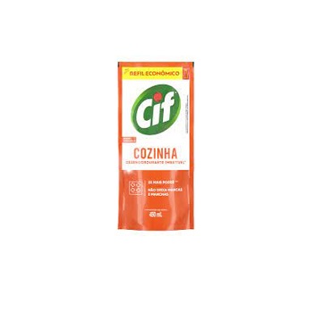 Limpador Cif Cozinha Desengordurante Refil 450ml