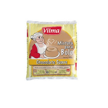 Mistura para Bolo Vilma Sabor Chocolate Suave 400g