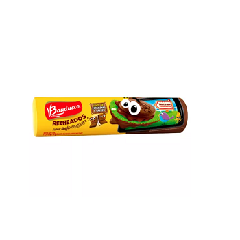 Biscoito Recheados Bauducco Duplo Chocolate 140g