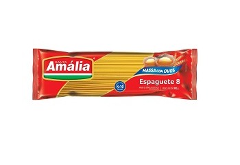 Macarrão Espaguete 8 Santa Amália c/ Ovos 500g