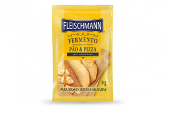 Fermento Biológico Para Pao e Pizza Fleischmann 10g