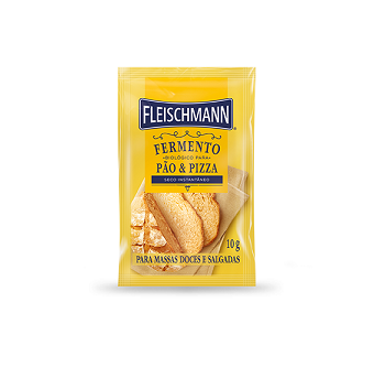 Fermento Biológico Para Pao e Pizza Fleischmann 10g