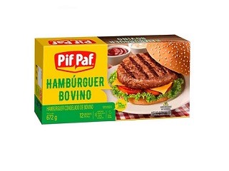 Hamburguer Bovino Pif Paf 672g