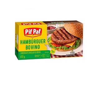 Hamburguer Bovino Pif Paf 672g