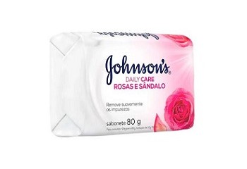 Sabonete Johnson’s Rosas e Sândalo 80g