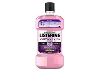 Antisséptico Listerine Cuidado Total Zero Álcool 500ml