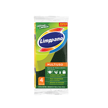 Esponjas Limppano Multiuso 4Und