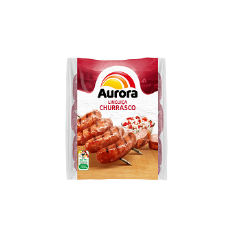 Linguiça P/ Churrasco Suína Aurora 800g
