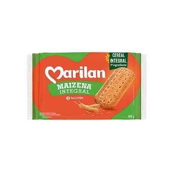 Biscoito Maizena Integral Marilan 350g