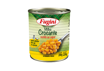 Milho Verde Cozido ao Vapor Fugini 170gg