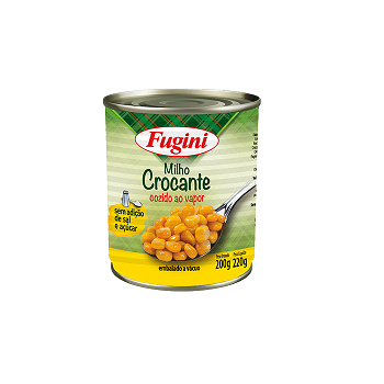 Milho Verde Cozido ao Vapor Fugini 170gg
