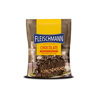 Mistura P/ Bolo de Chocolate Fleischmann 390g