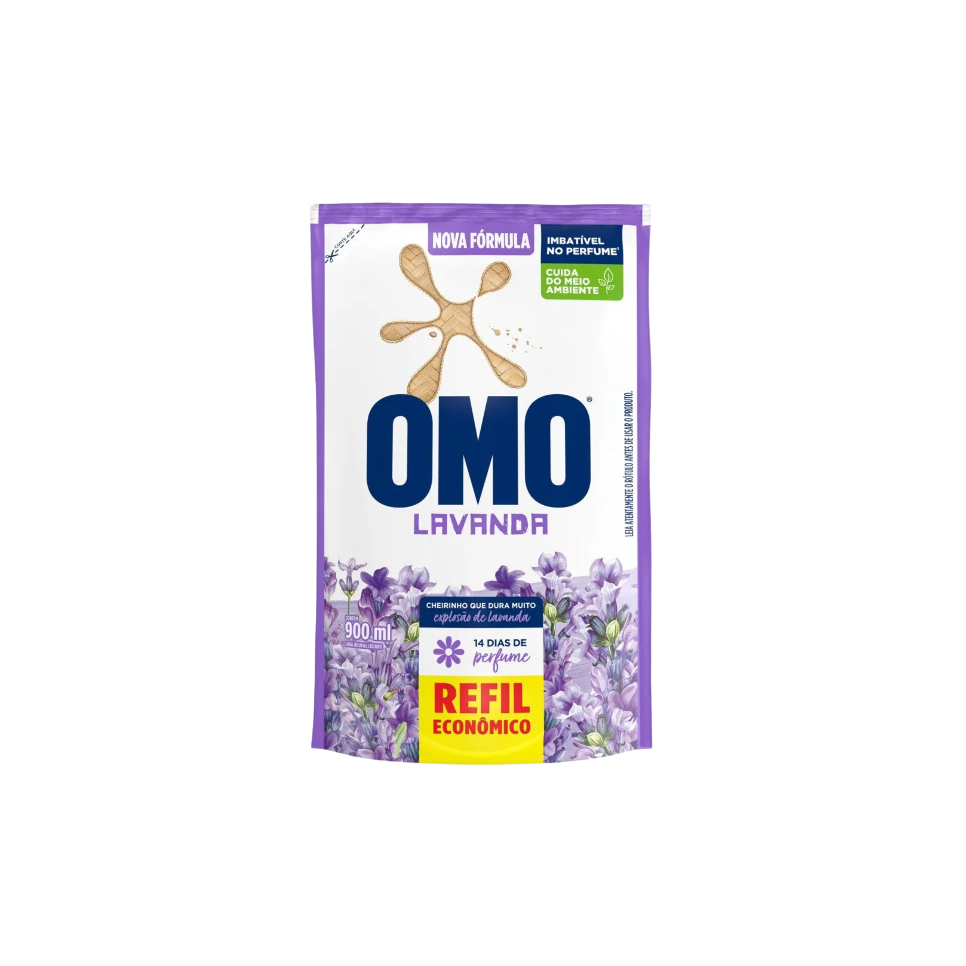 Lava Roupas Omo Refil Lavanda-900ml