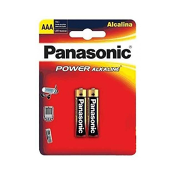 Pilha Alcalina AAA 2 Unidade(s) Panasonic